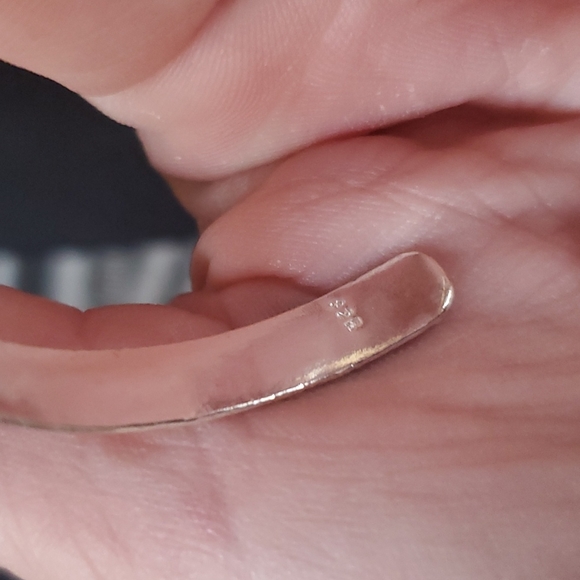 New Peridot 925 Silver Butterflies Poison Cuff Bracelet. - Picture 3 of 12